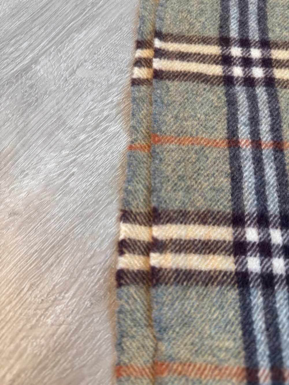 Burberry Classic Check Wool Scarf - Picture 7 of 8